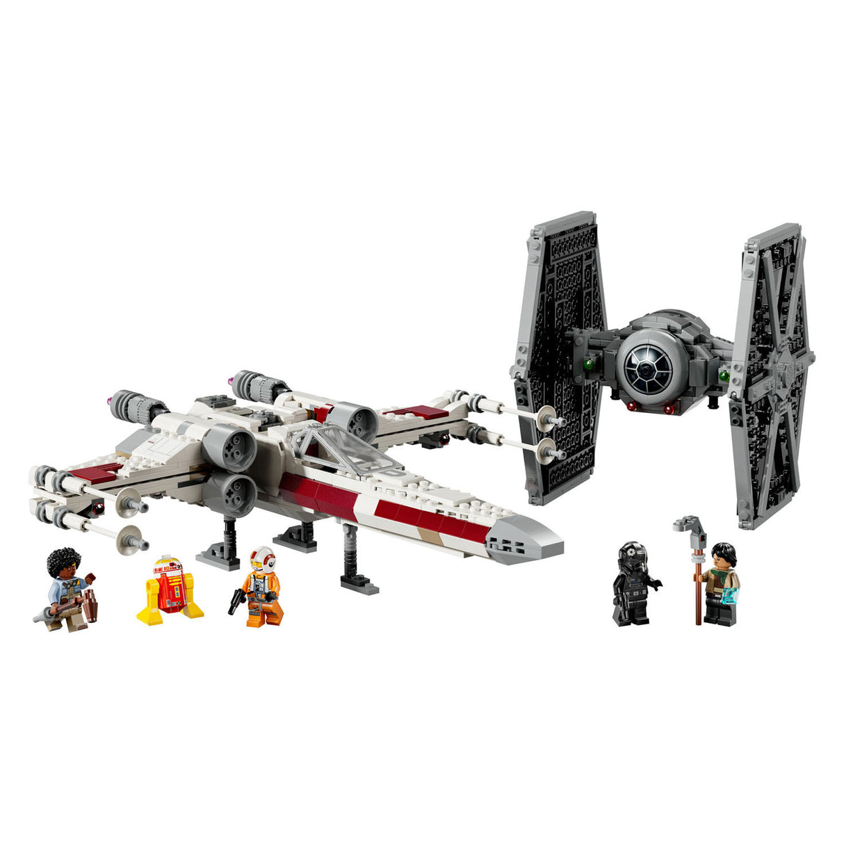 Lego Star Wars 75393 Tie Fighter in X-Wing Combi