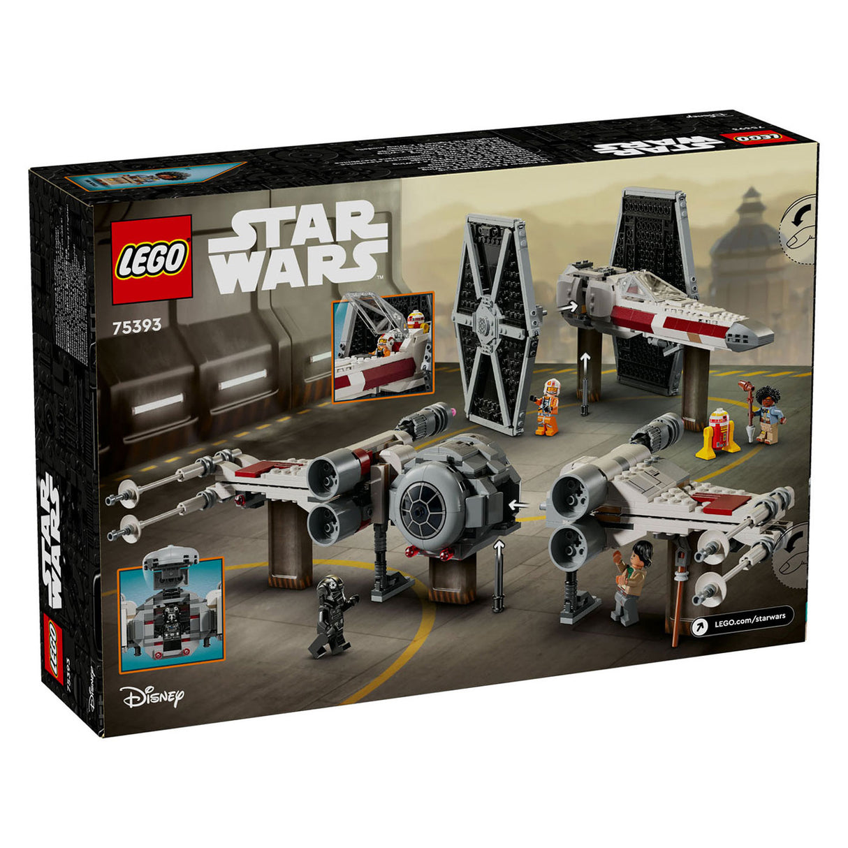 Lego Lego Star Wars 75393 Tie Fighter og X-Wing Combi