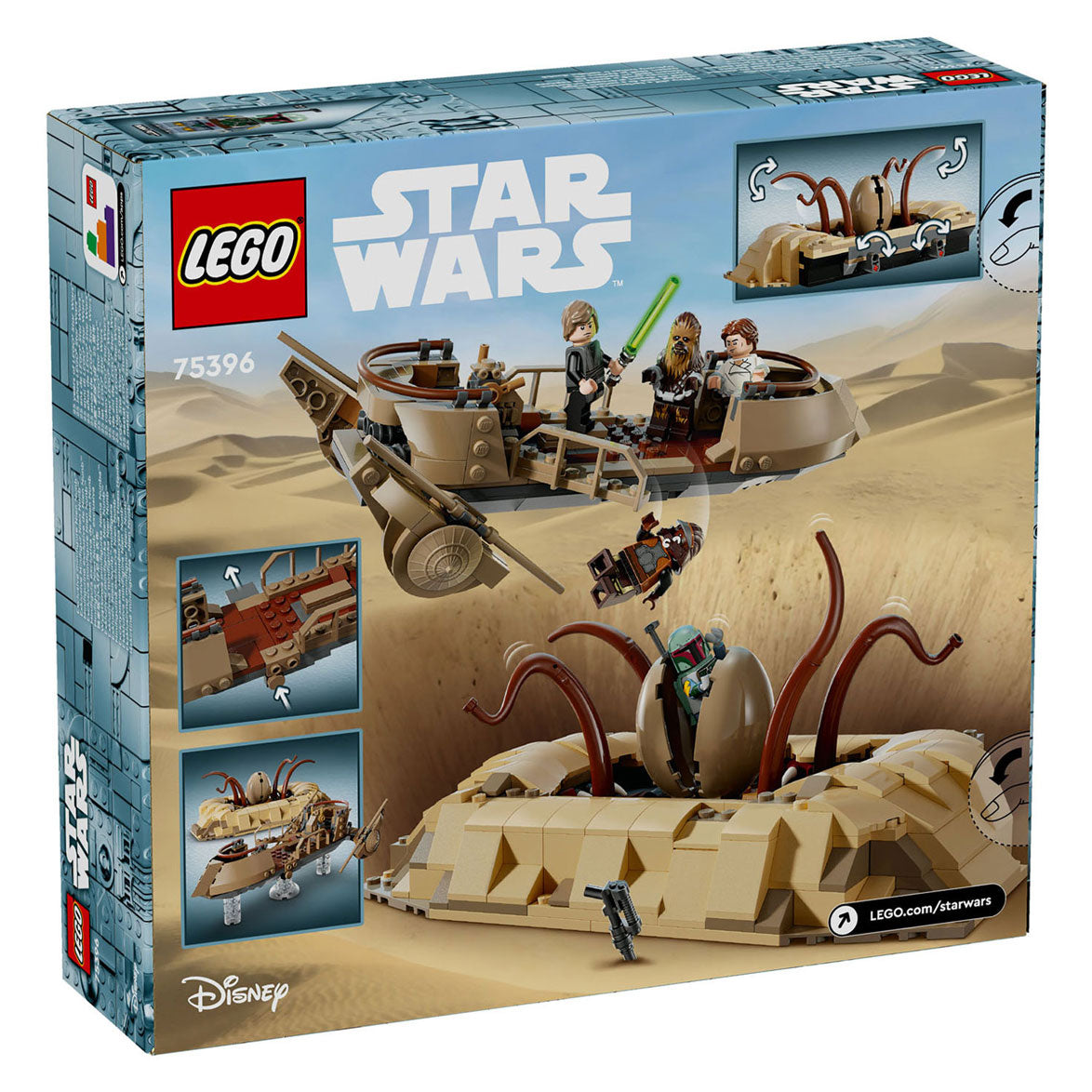 Lego Lego Star Wars 75396 Desert Skiff og Sarlacc-Kuil