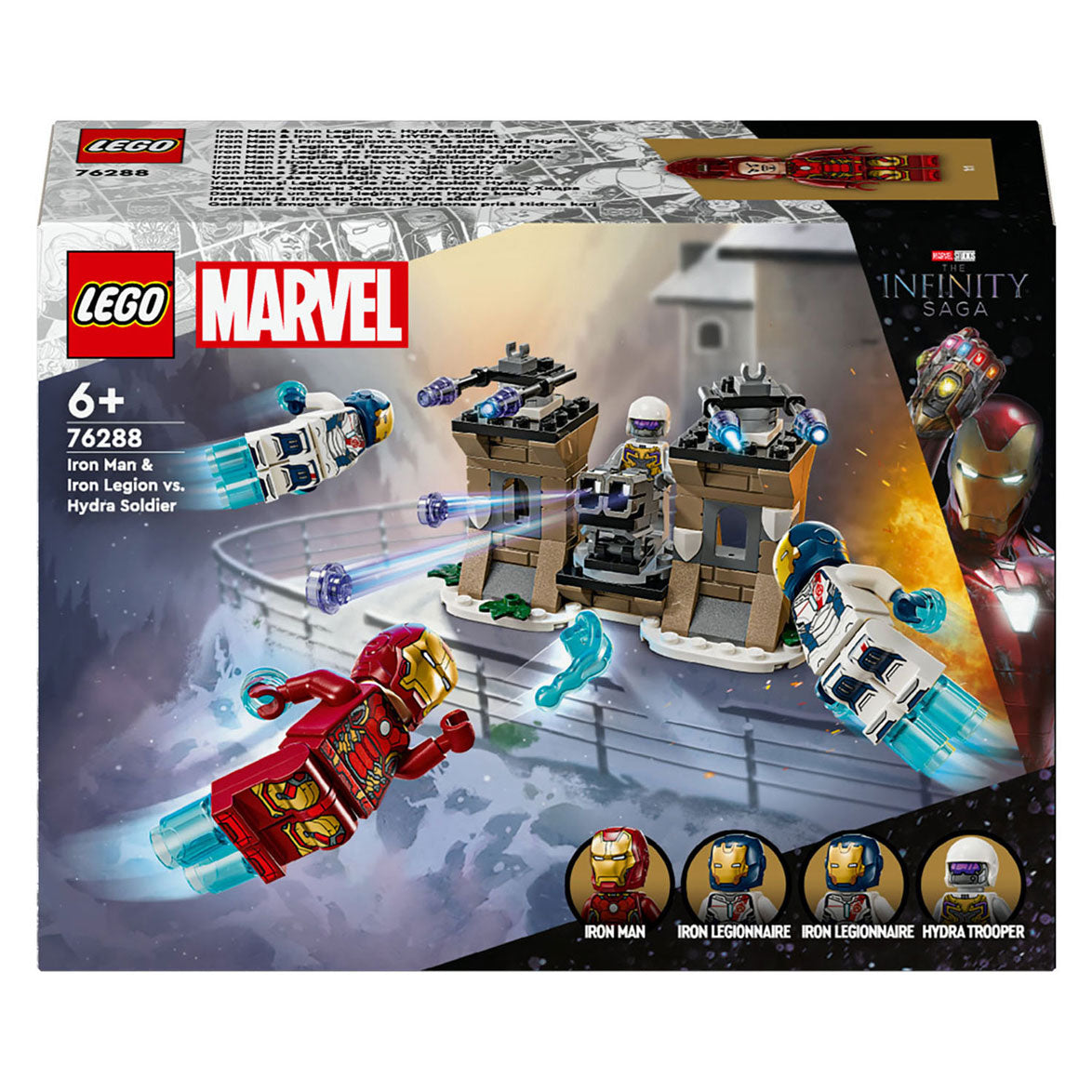 Lego Lego Super Heroes 76288 Iron Man Iron Legion vs. Hydra Soldier