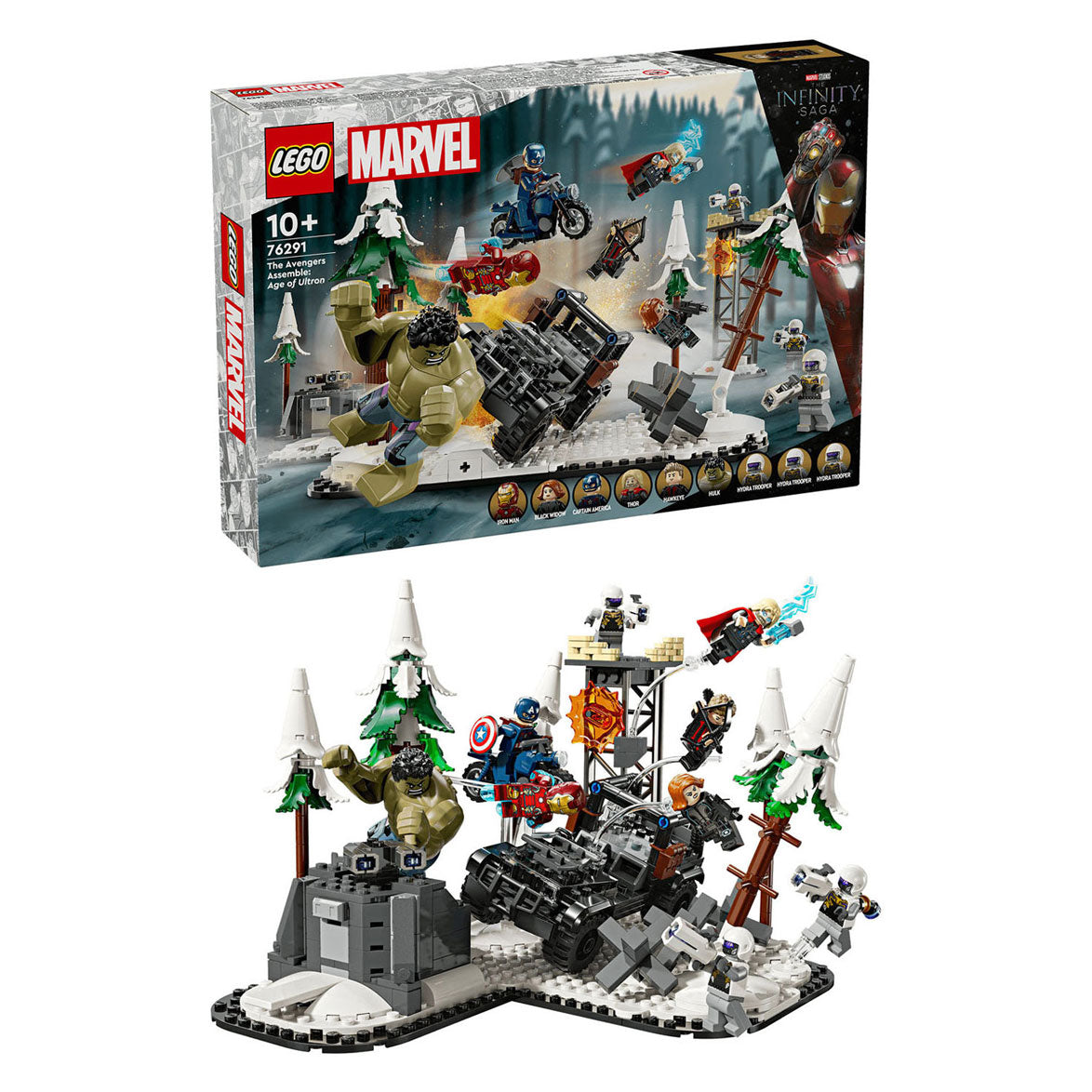 LEGO Super Heroes 76291 Die Avengers versammeln sich: Alter von Ultron