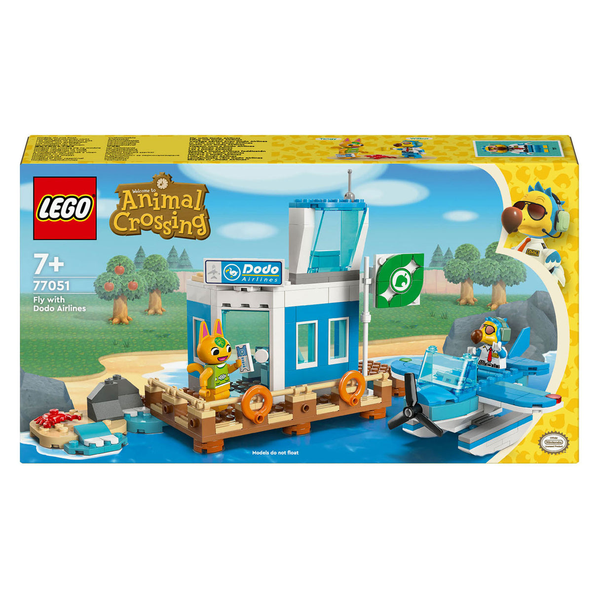 Lego Lego Animal Crossing 77051 Fly med Dodo Airlines