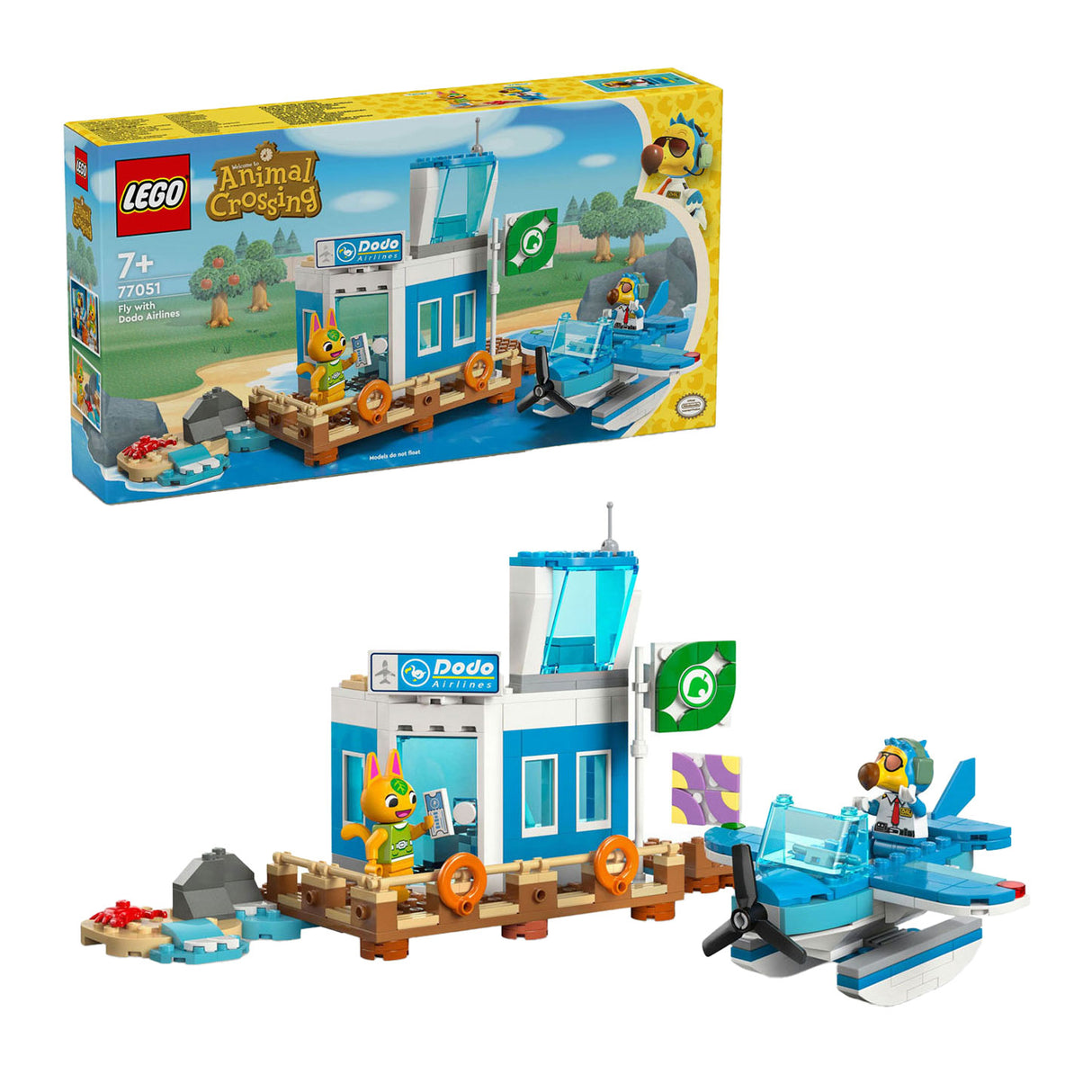 Lego Animal Crossing 77051 muhe z Dodo Airlines