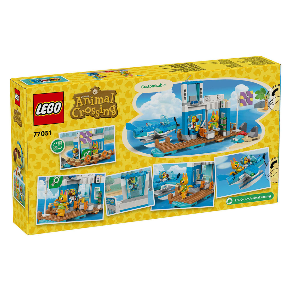 LEGO Animal Crossing 77051 Fly med Dodo Airlines