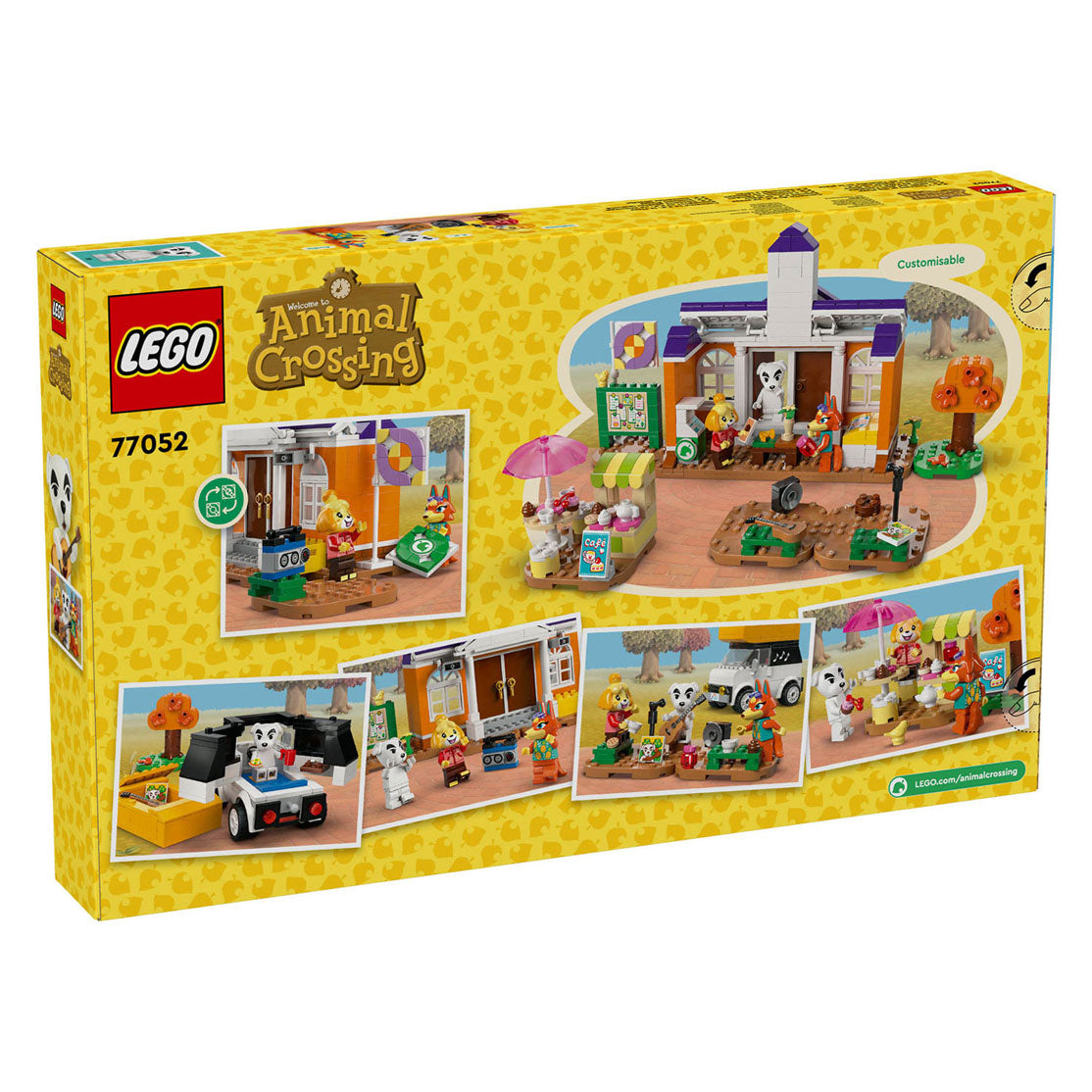 Lego Lego Animal Crossing 77052 K.K.s Plein Concert