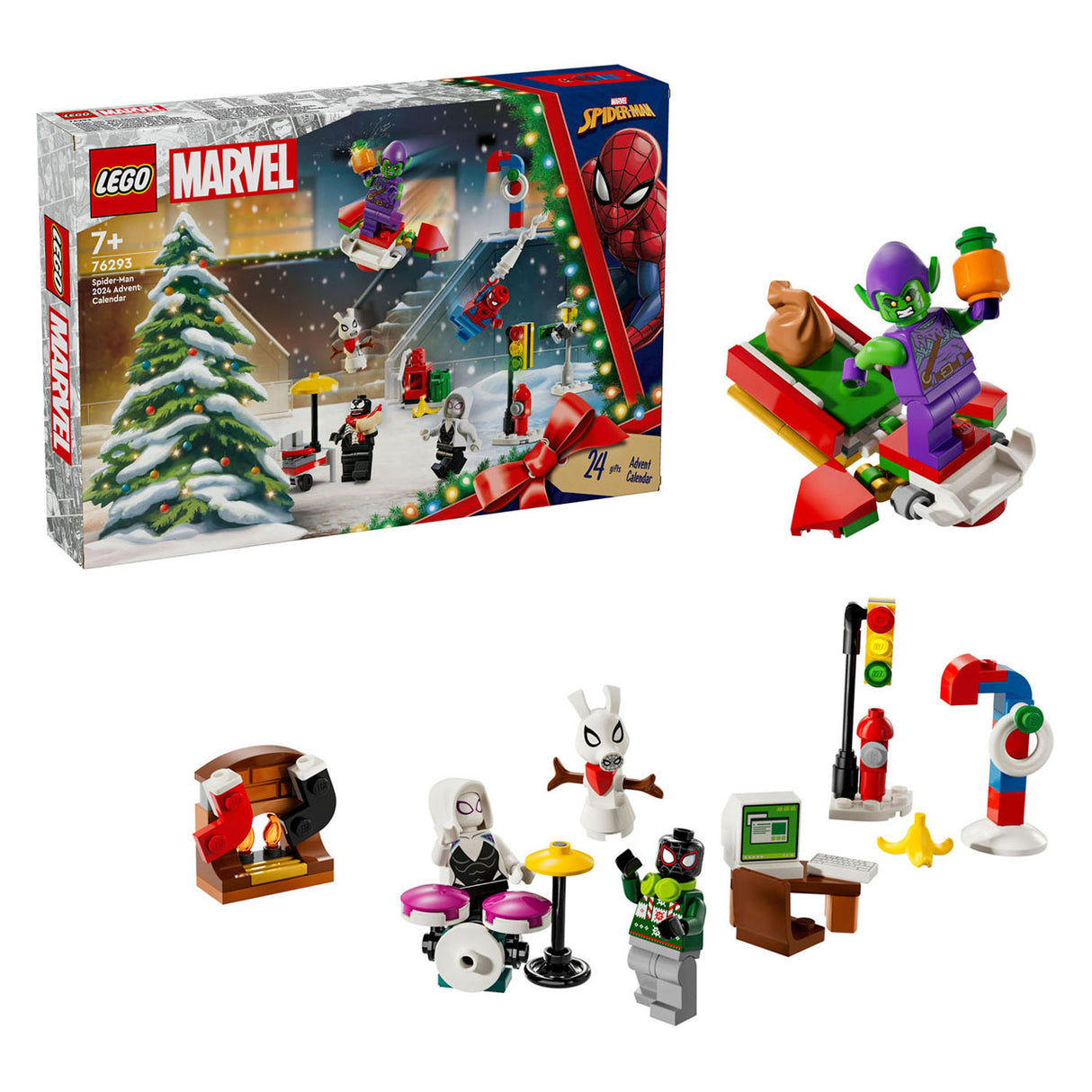 Lego Super Helden 76293 Spider-Man Advent Calendar 2024