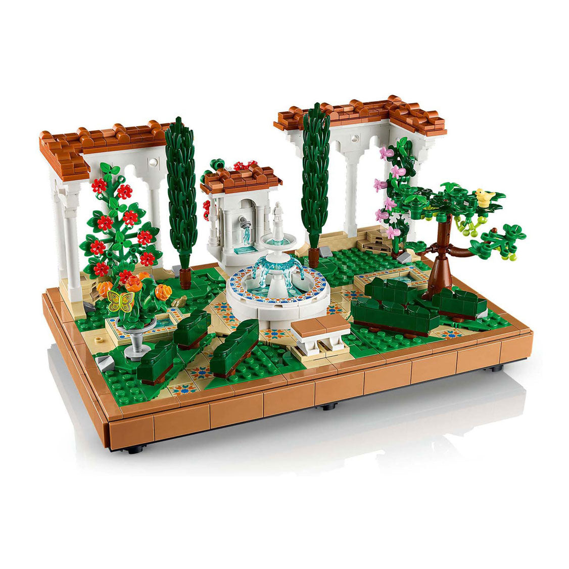 Lego -Ikonen 10359 Garten mit Brunnen