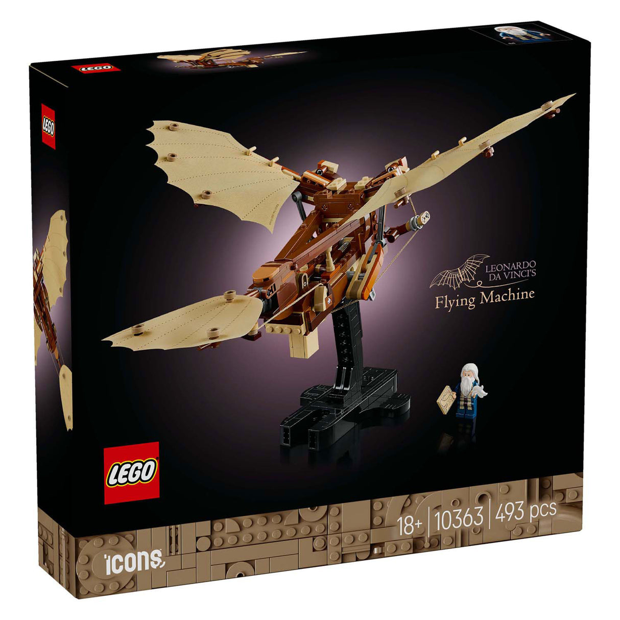 Lego Icons 10363 The Flying Machine fra Leonardo da Vinci