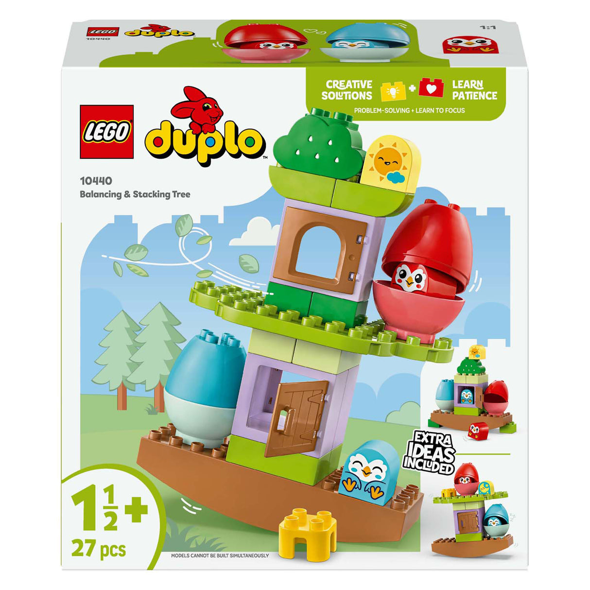 Lego duplo moj prvi 10440 uravnoteženje in zlaganje drevo