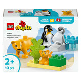 Lego duplo town 10442 families van wilde dieren: pinguïns en leeuwen