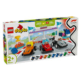 LEGO DUPO TOWN 10445 F1 Team Race Deli in vozniki