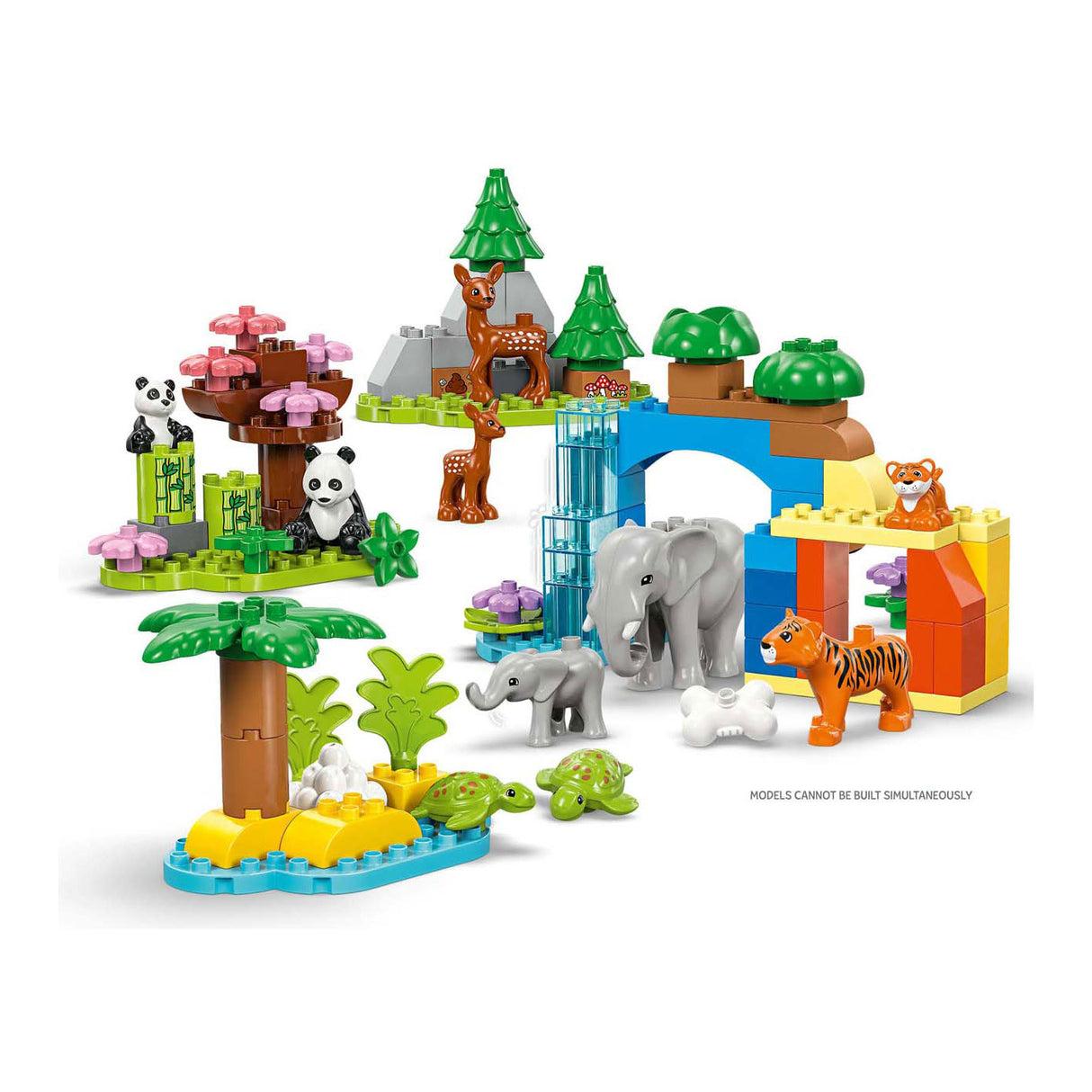 Lego Duplo Town 10446 3-i-1 familier af Wild Dieren