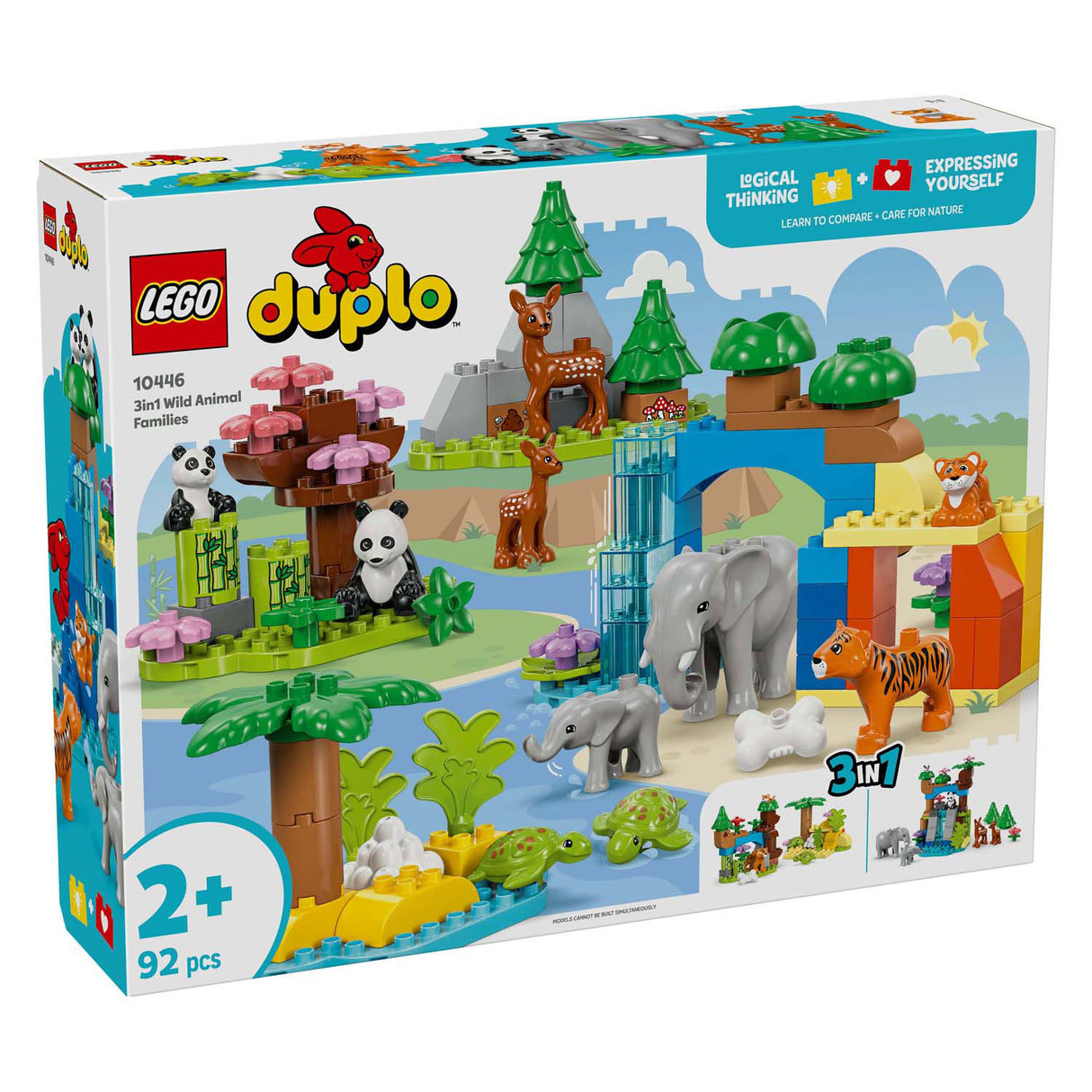 Lego Duplo Town 10446 3-i-1 Families of Wild Dieren