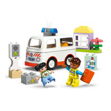 Lego Duplo Town 10447 Ambulance med driver