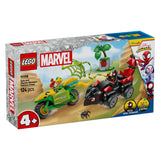 Lego Spidey 11198 Spin in Electro Chase z vozili dinozavrov