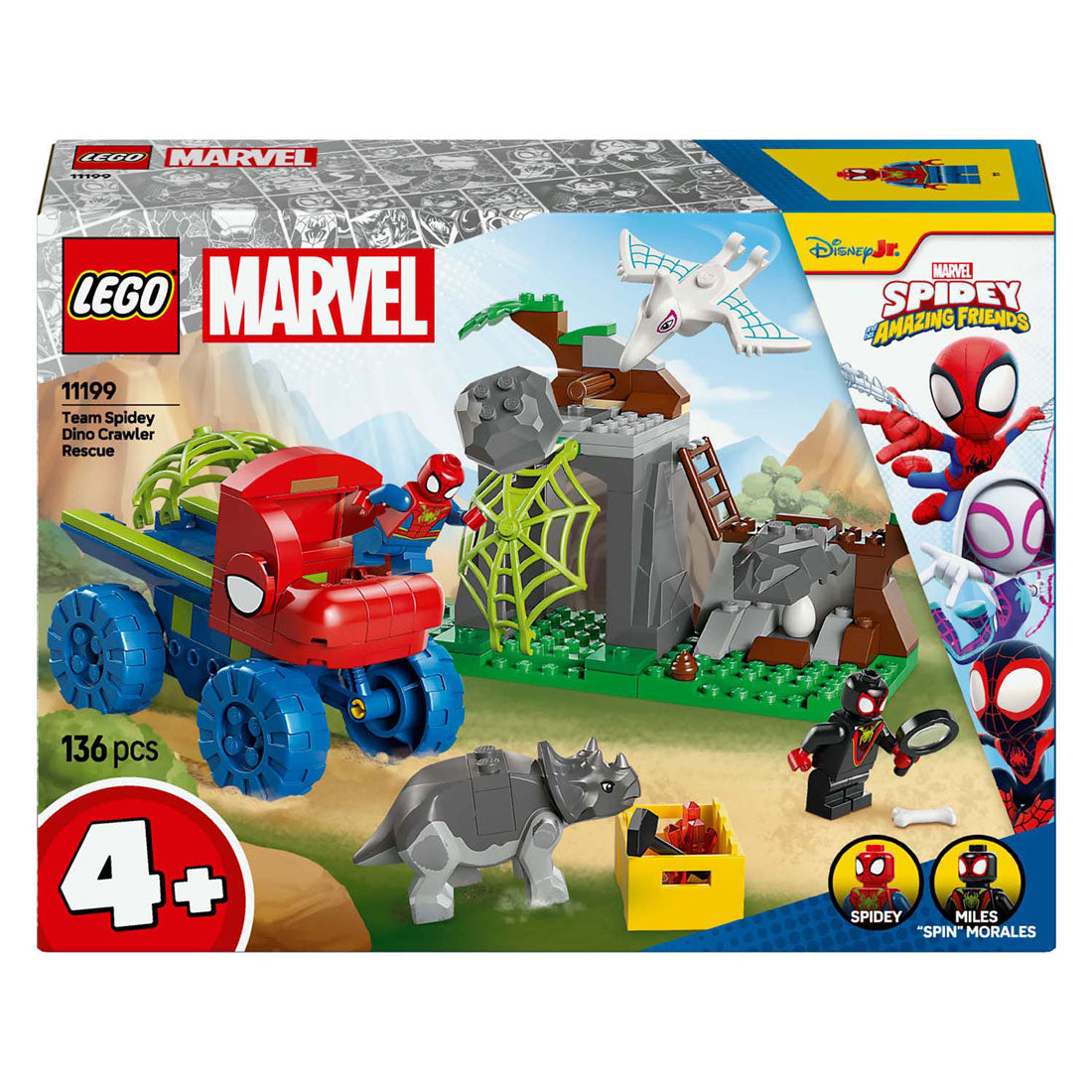 Lego Spidey 11199 Team Spidey Rescue Mission con Dinotruck