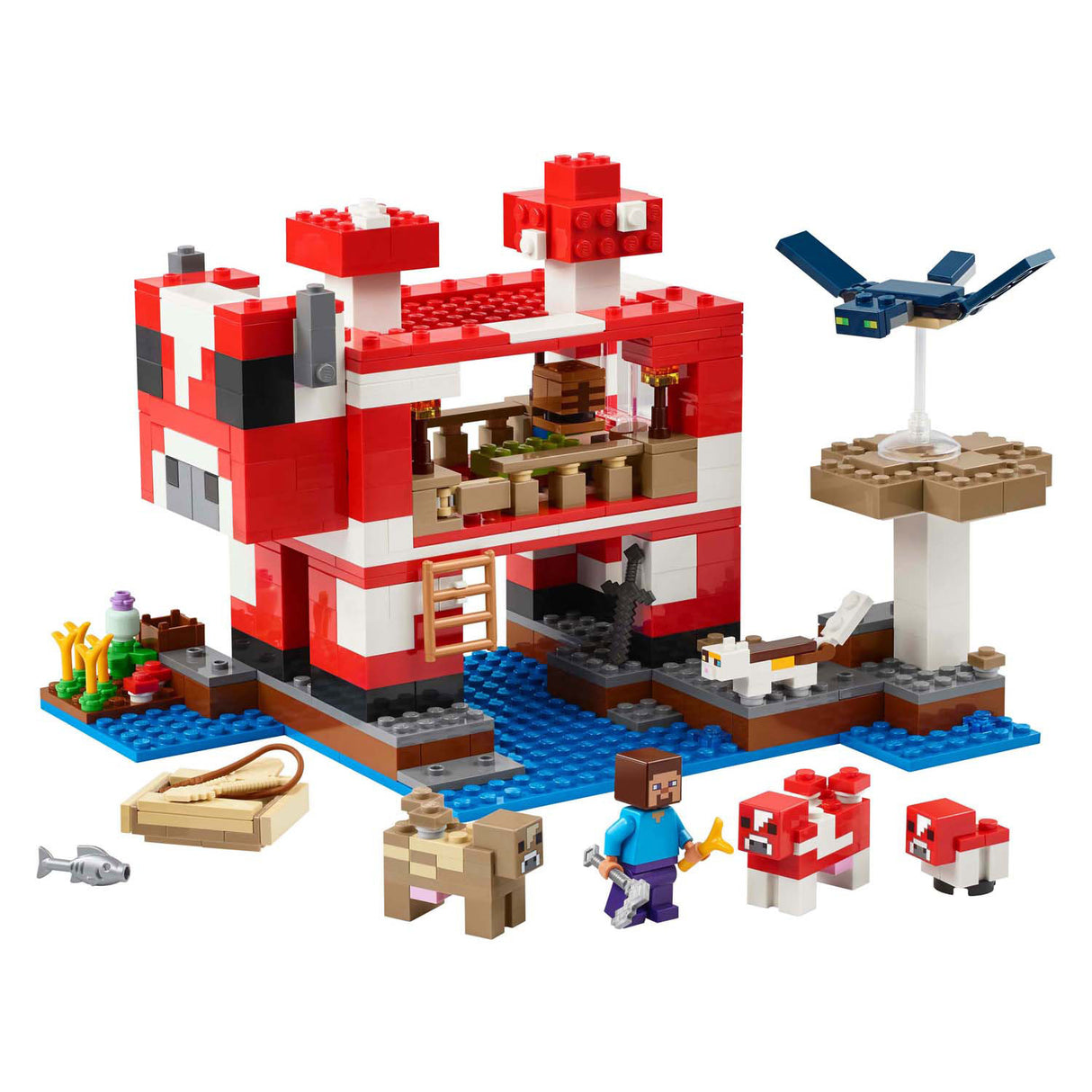 LEGO Minecraft 21270 Het Mooshroom House