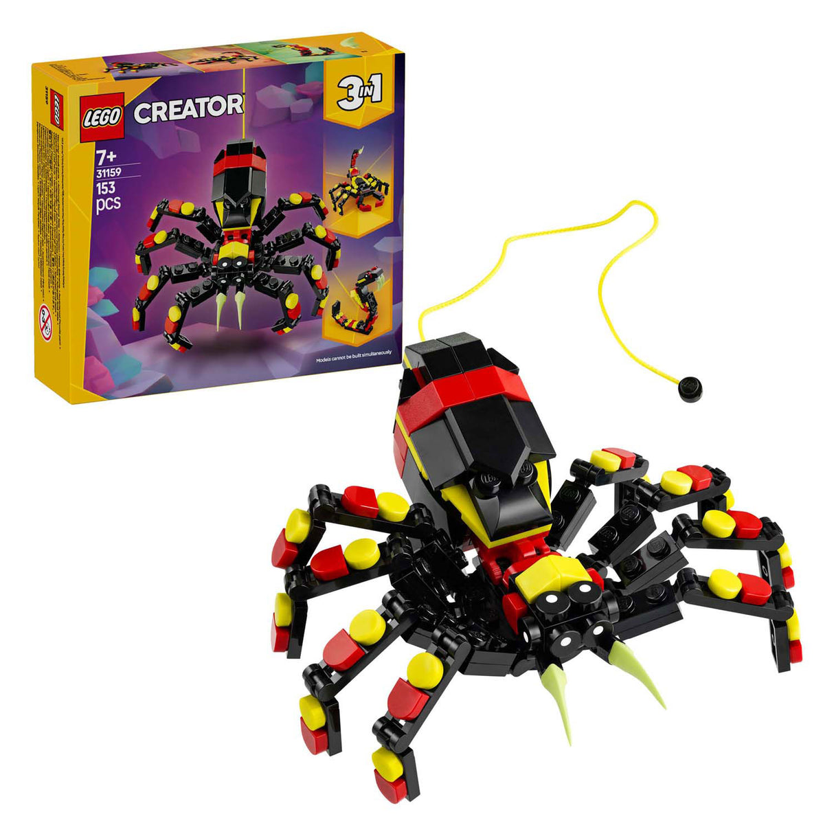 LEGO Creator 31159 Wild animals: Exciting spider