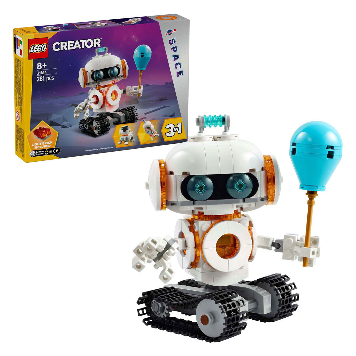 Créateur LEGO 31164 Spacebot