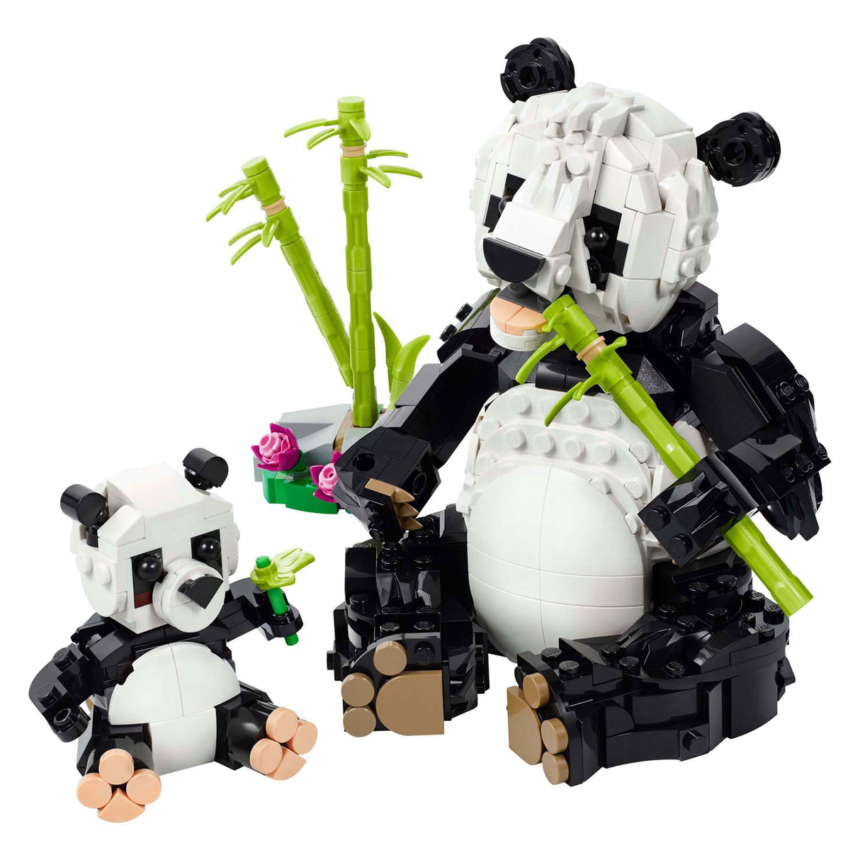 Lego -skaber 31165 vilde dyr: Panda -familie