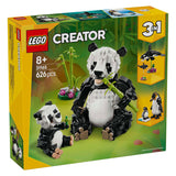 Créateur LEGO 31165 Animaux sauvages: Famille Panda