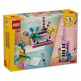 Créateur LEGO 31169 Typemachine avec des fleurs