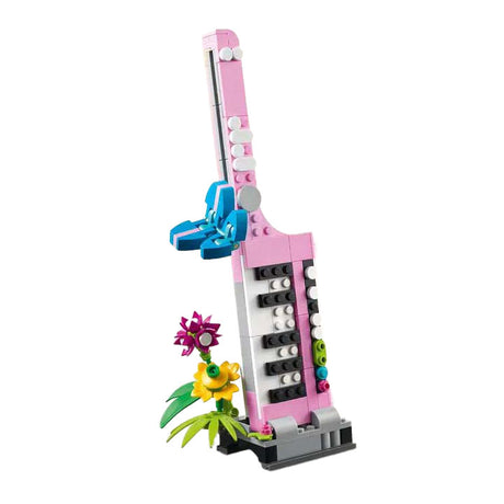 Lego creator 3in1 typemachine met bloemen, keytar en bloempot speelgoed voor kinderen 31169