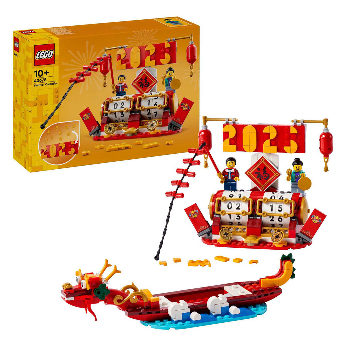 Ikonický kalendář Festivalu LEGO 40678