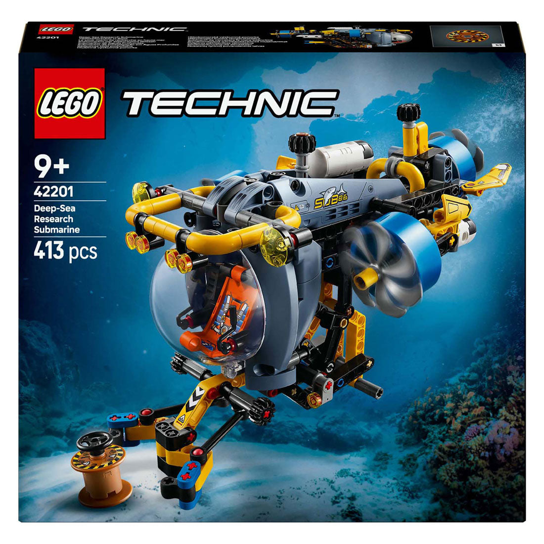 LEGO Technic 42201 geben sich für die Deep -SEA -Forschung ab