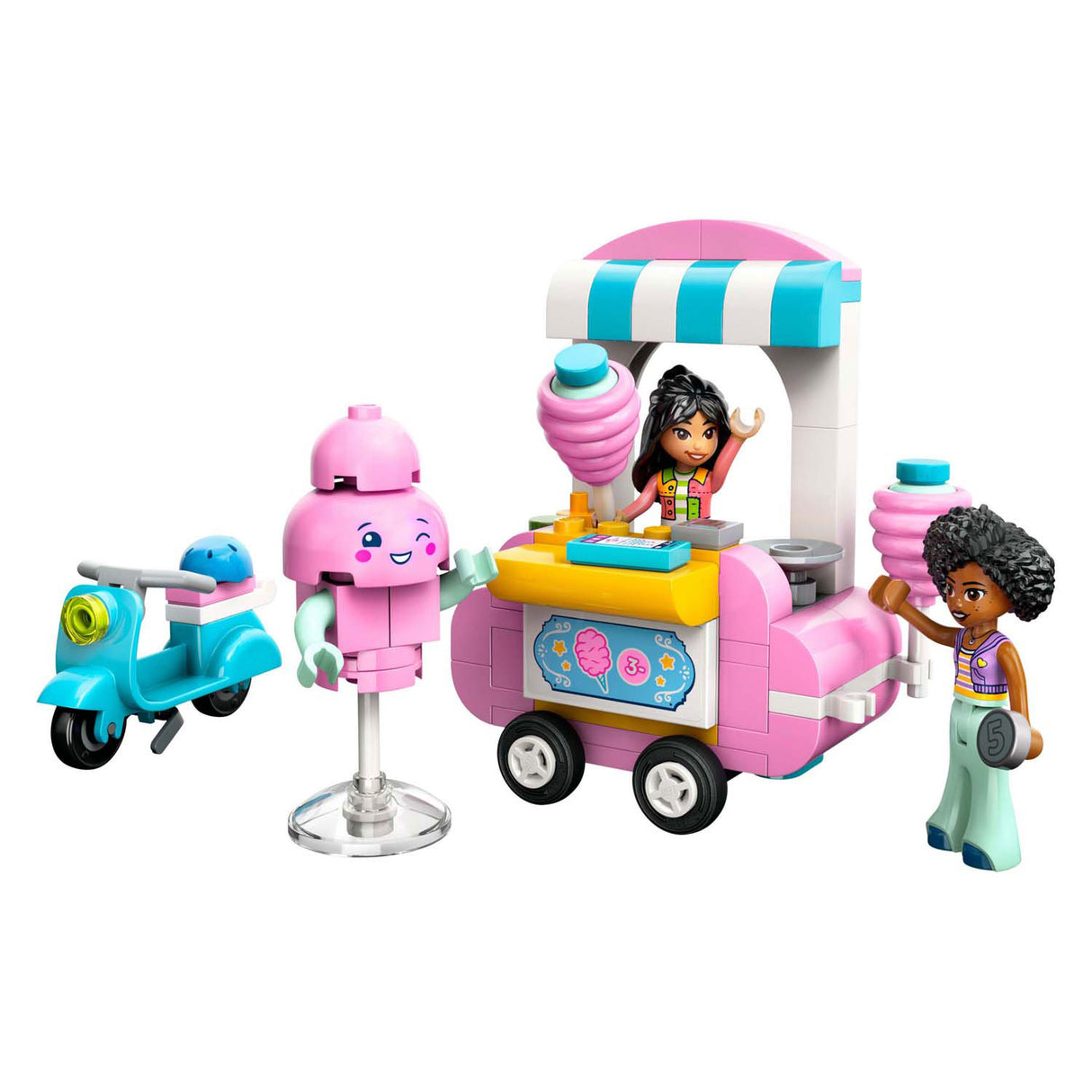 Coton de coton LEGO Friends avec scooter - 42643