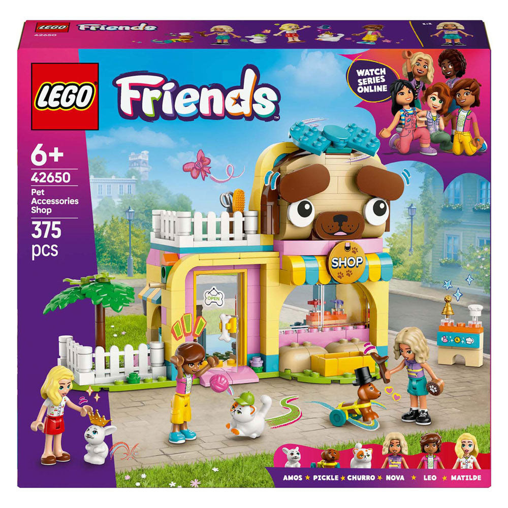 LEGO Friends 42650 store with animal accessories