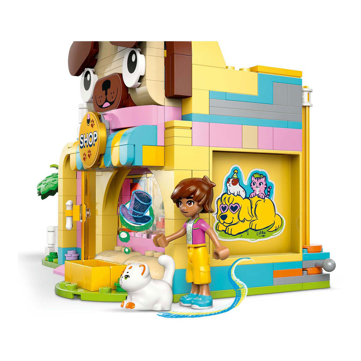 Lego Friends 42650 tienda con accesorios de animales