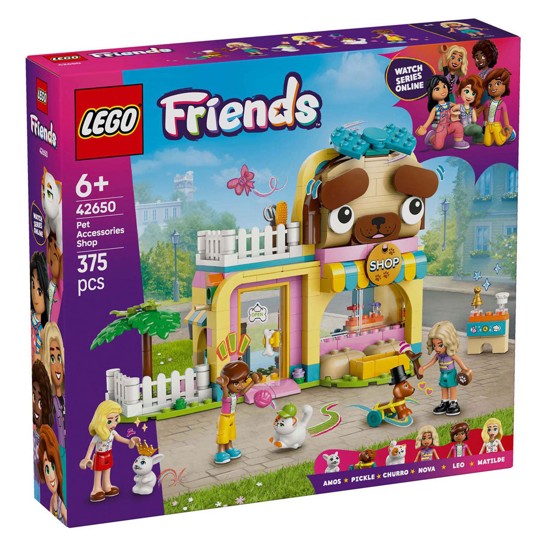 Lego Frënn 42650 Store mat Déieren Accessoiren