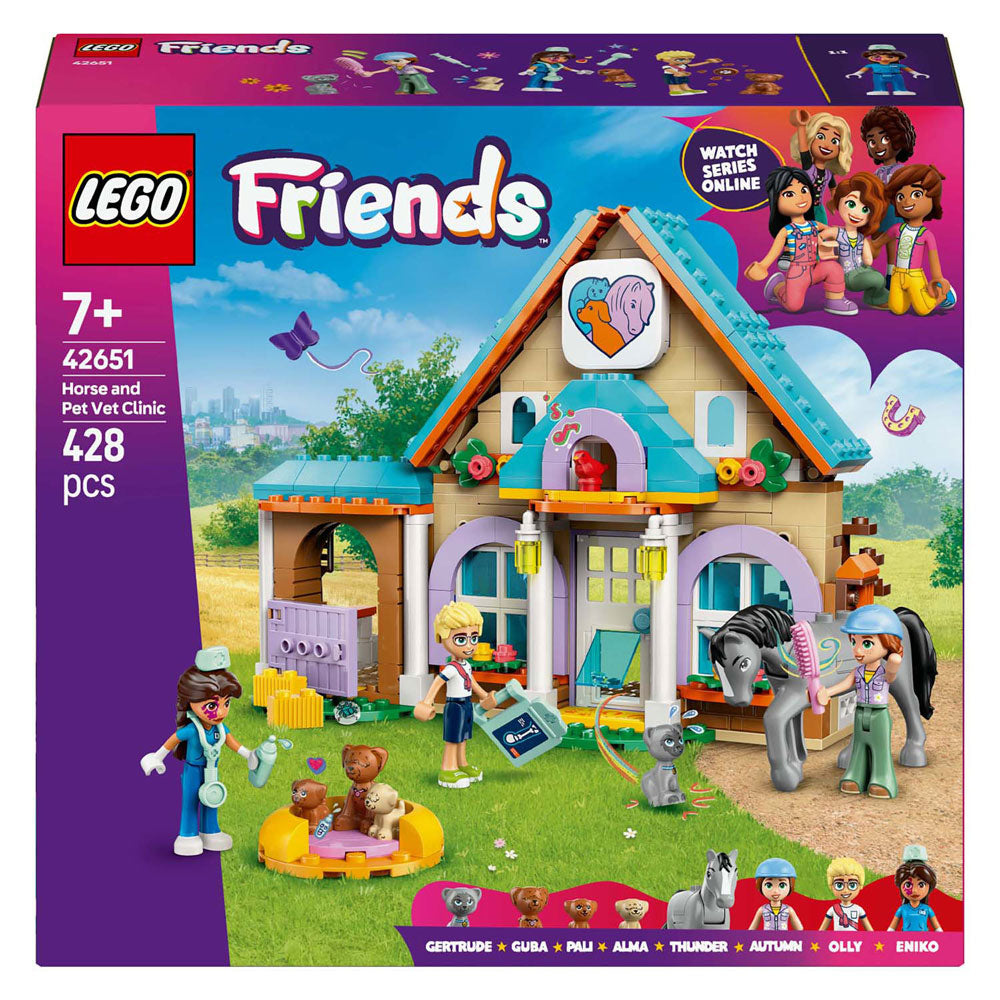 LEGO Friends 42651 Clinica veterinaria per cavalli e animali domestici