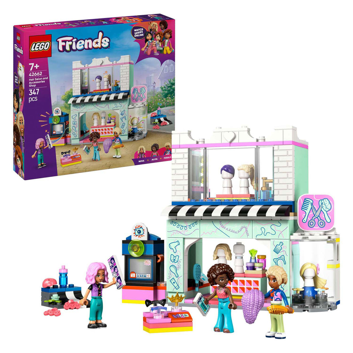 Lego Friends 42662 Salon fryzjerski i akcesoria