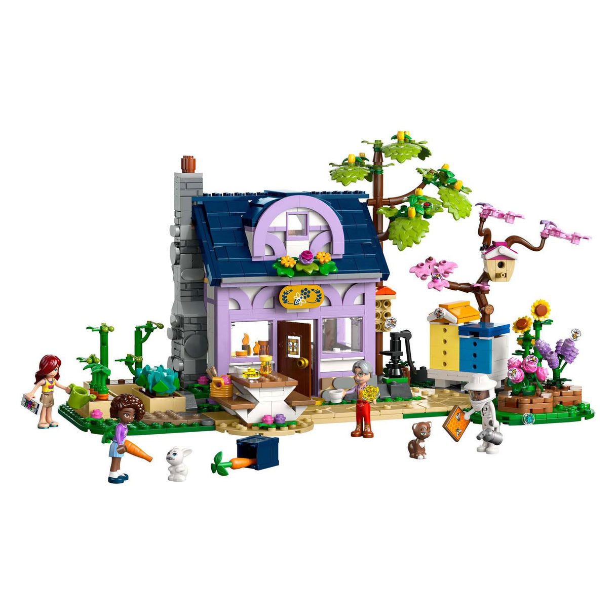 LEGO FRIENDS 42669 Čebelarji House in Bloementuin