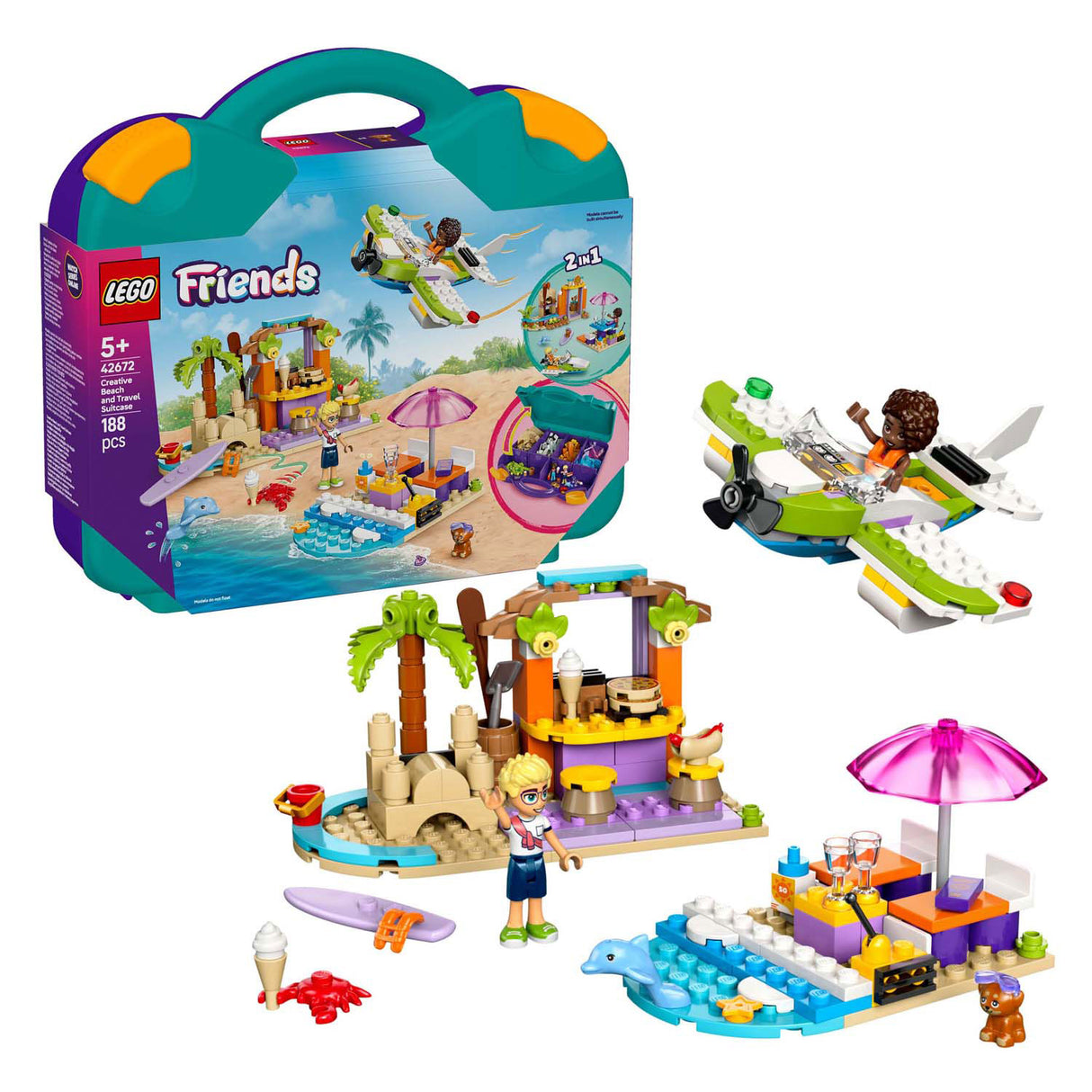 LEGO Friends 42672 Creative Beach Supercase