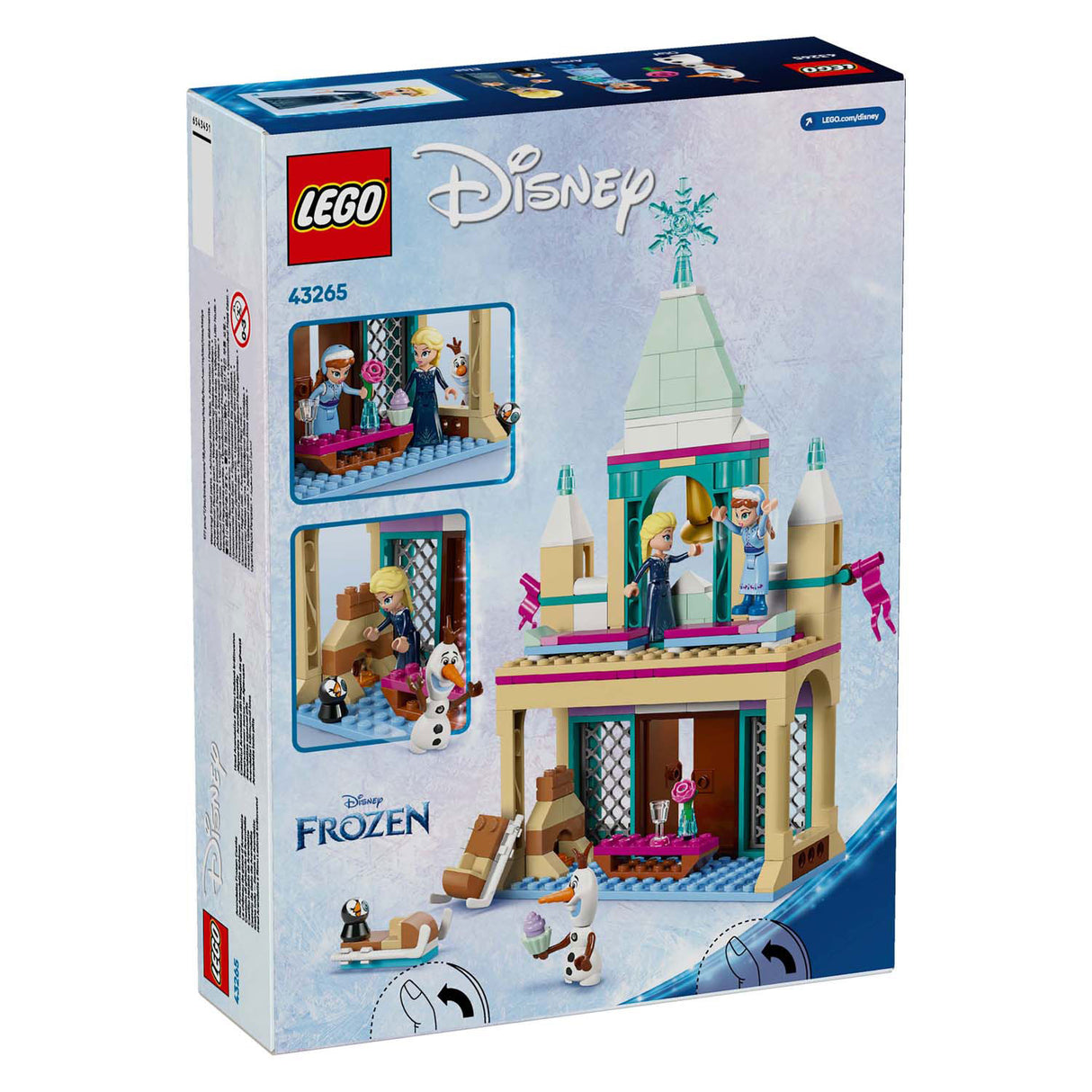 Lego Disney Prinzessin 43265 gefruerene Schlass vun der Arendeelle