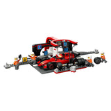 Lego City 60443 F1 PitStop in Pitcrew s Ferrari Auto