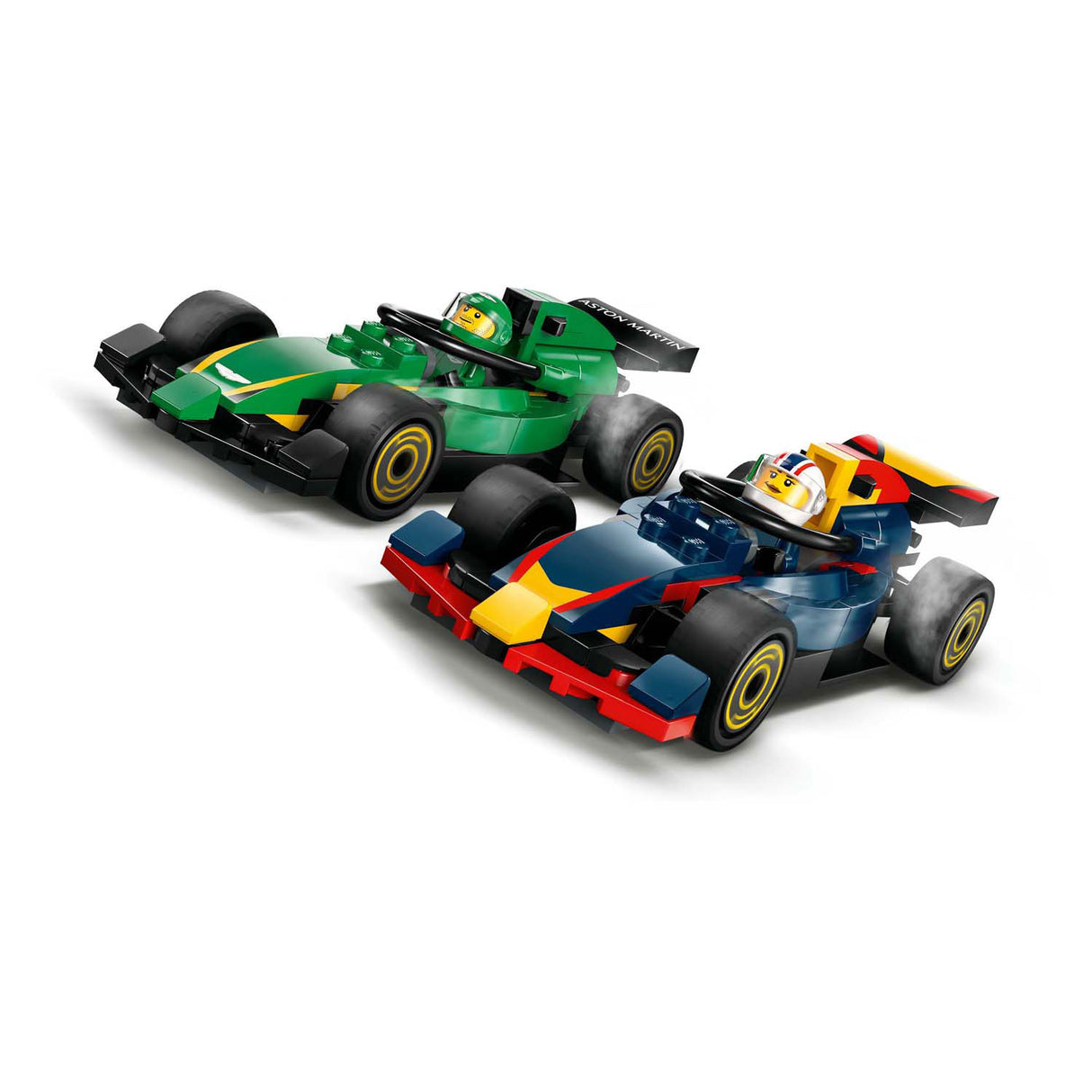 LEGO CITY 60445 F1 TOČKE Z RB20 in AMR24 F1 avtomobili