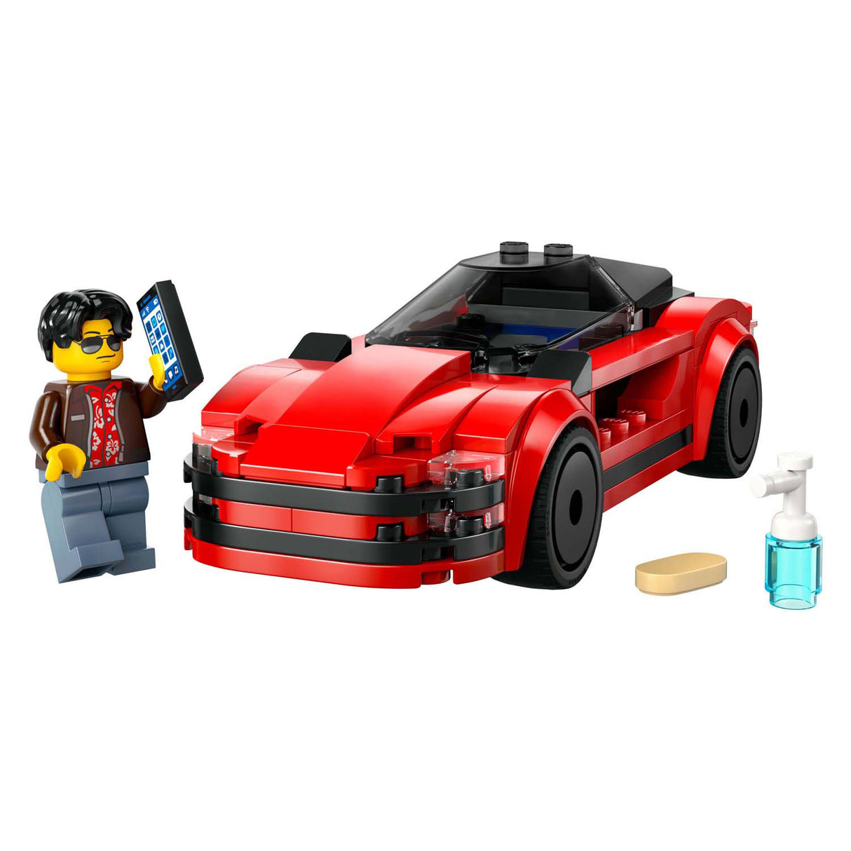 LEGO City 60448 Red sports car