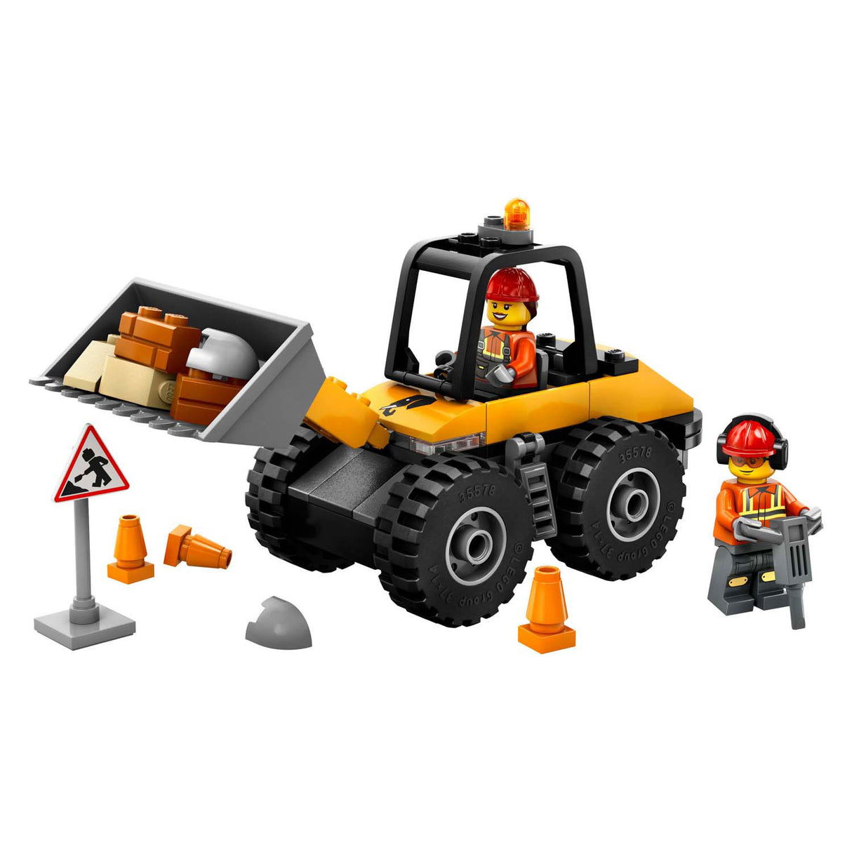 Lego City 60450 gelbe Radlader