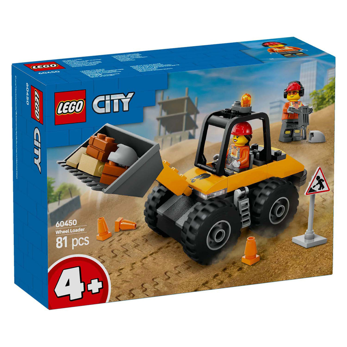 Lego City 60450 rumeno nakladalnik