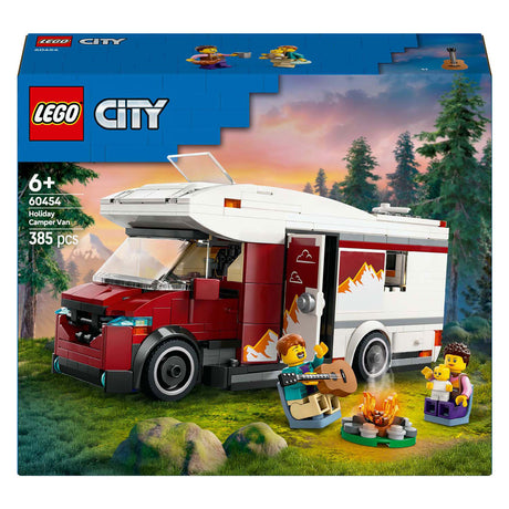 Lego city avontuurlijke camper voertuig speelgoed voor kinderen vanaf 6 jaar 60454