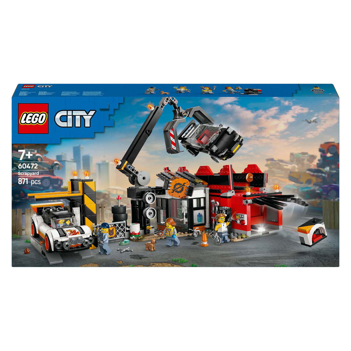 Lego City 60472 Schrro Heap mit Autos