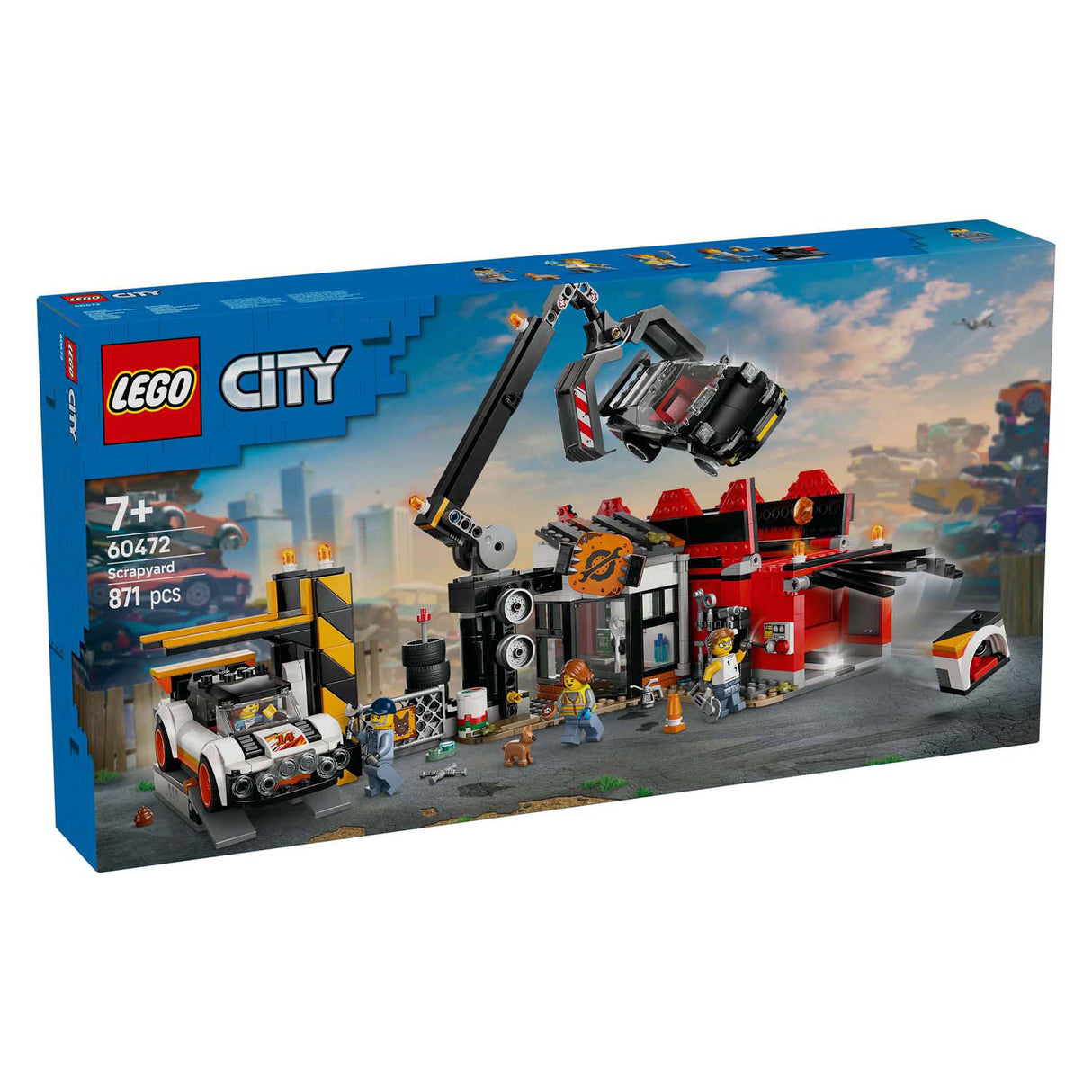 LEGO CITY 60472 SCHRRO HEAP MED BILER