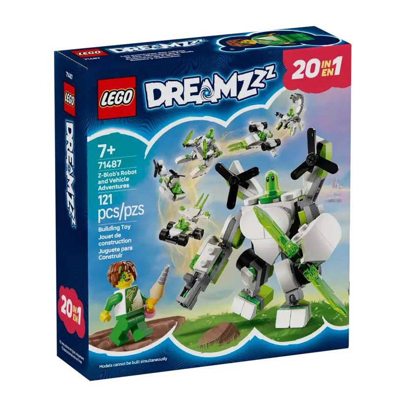 Lego Dreamzzz 71487 Z-Blobs Robot and Vehicle Adventures