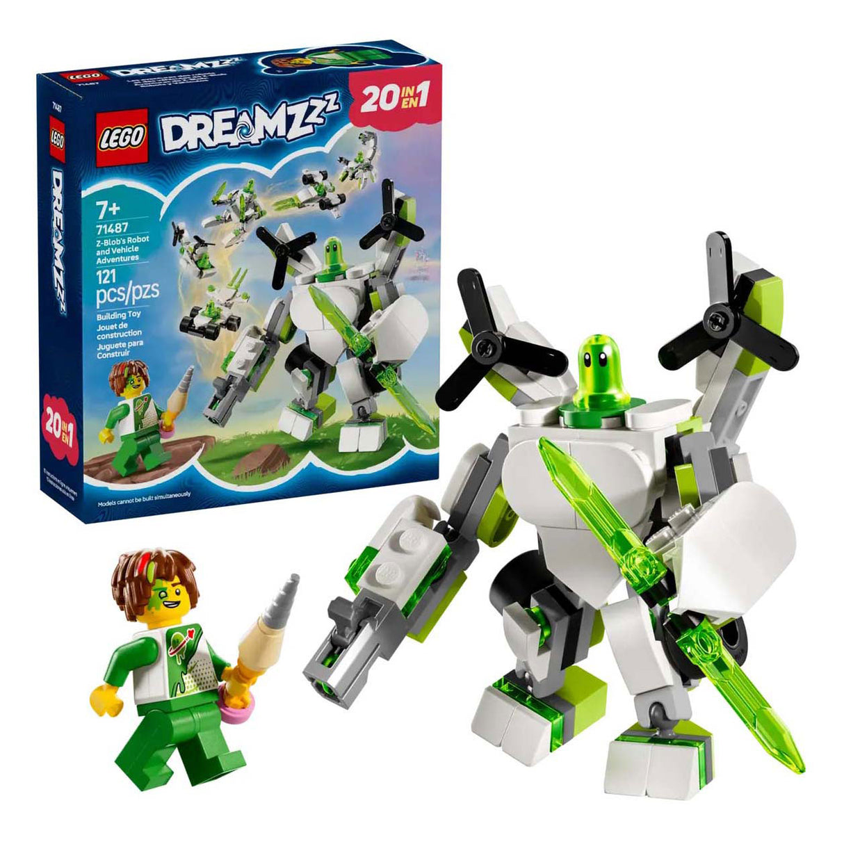 Lego dreamzzz 71487 z-blobs robot- en voertuigavonturen