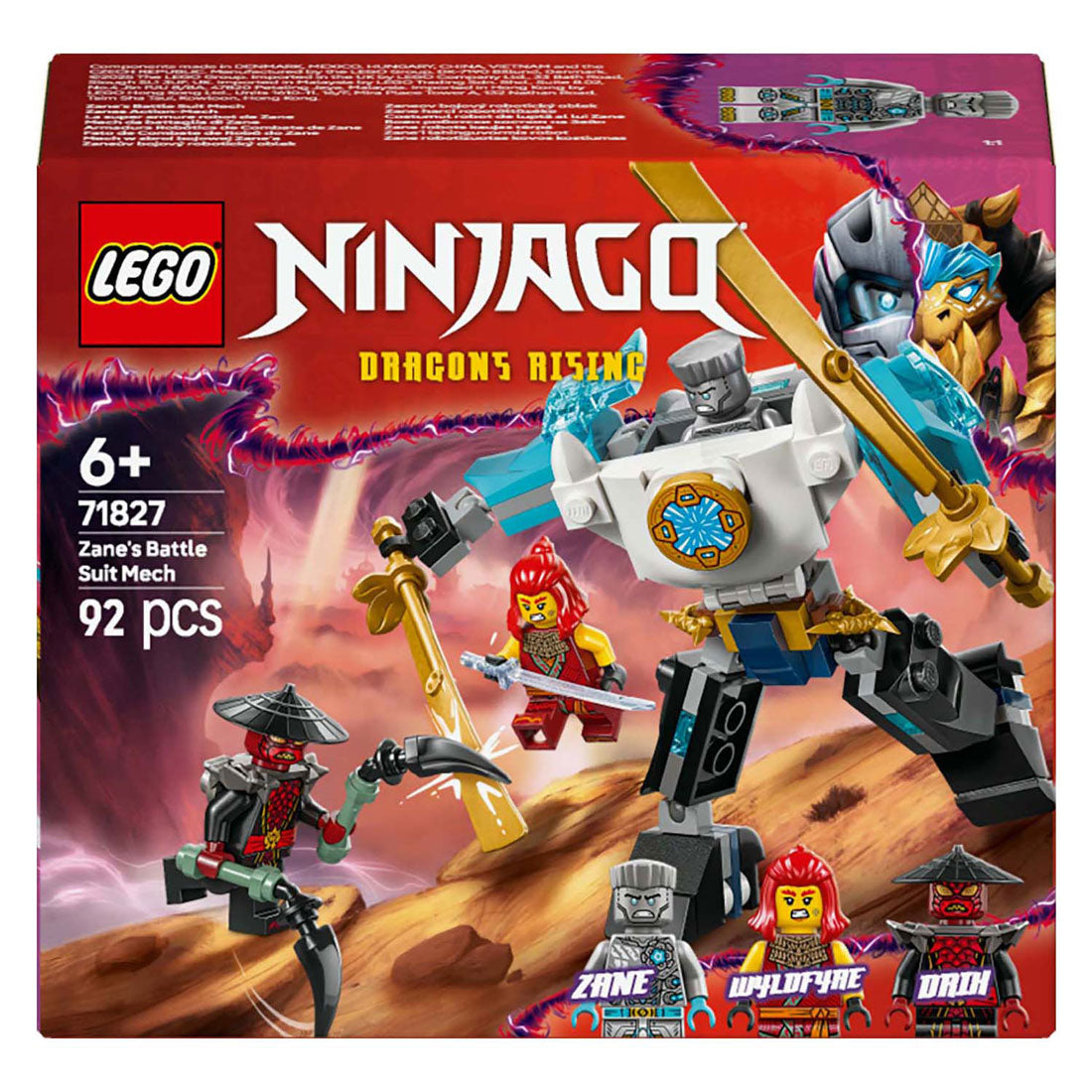 Lego Ninjago 71827 Fight Mecha de Zane