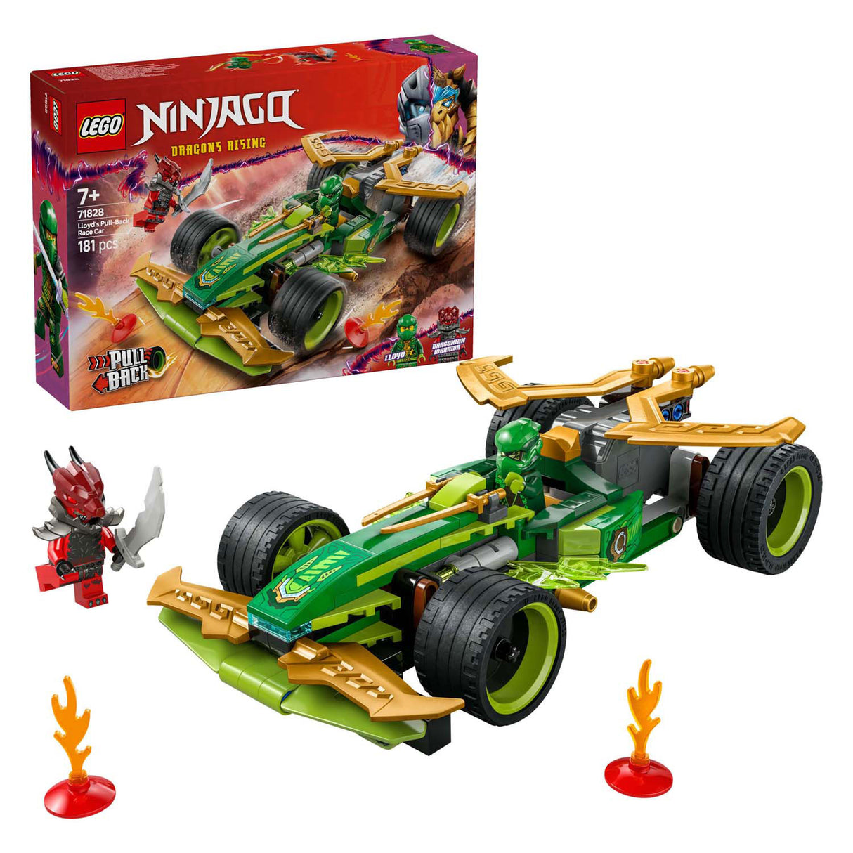 Lego Ninjago 71828 Lloyds Racing Car Racing